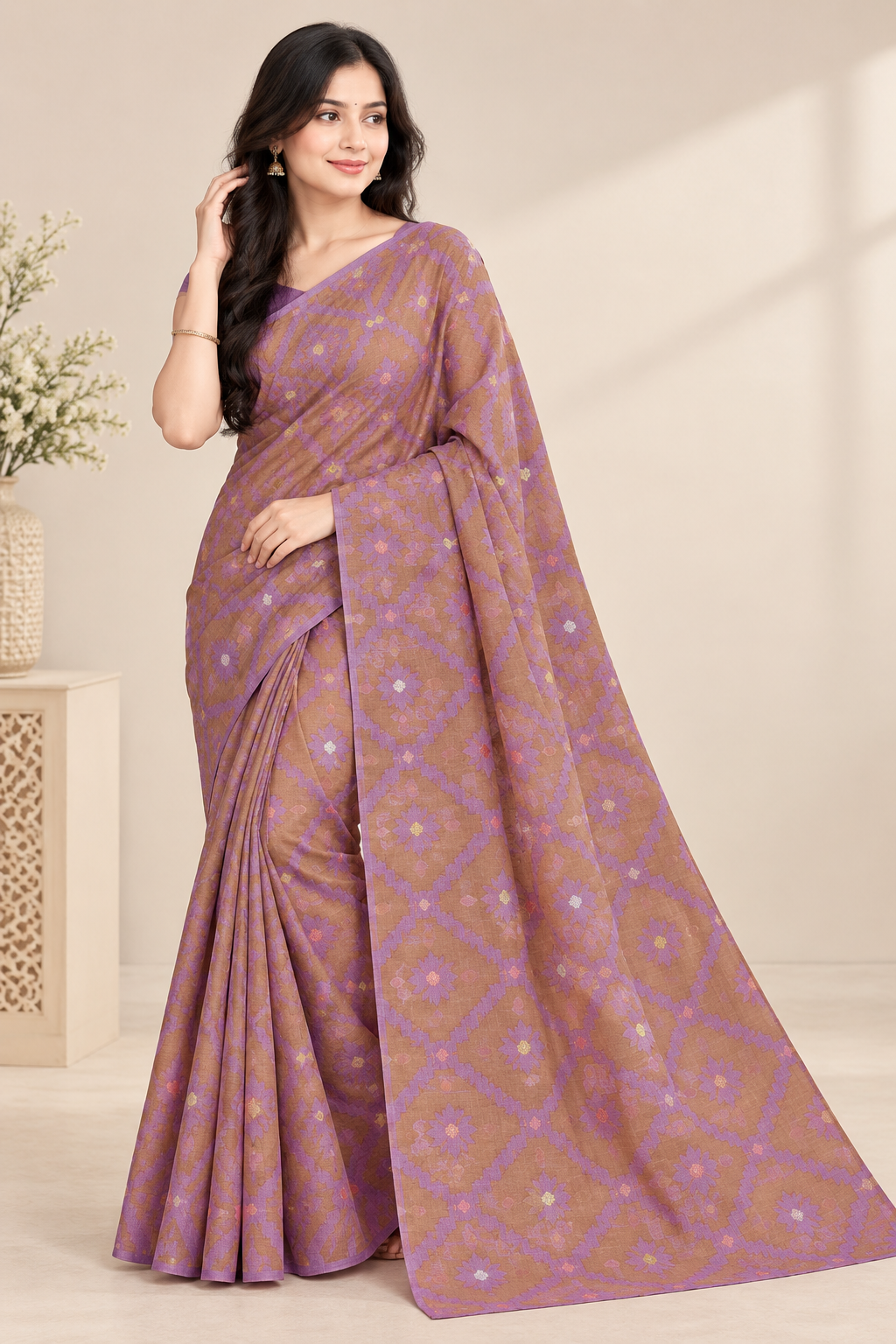 অপরূপা জামদানি শাড়ি